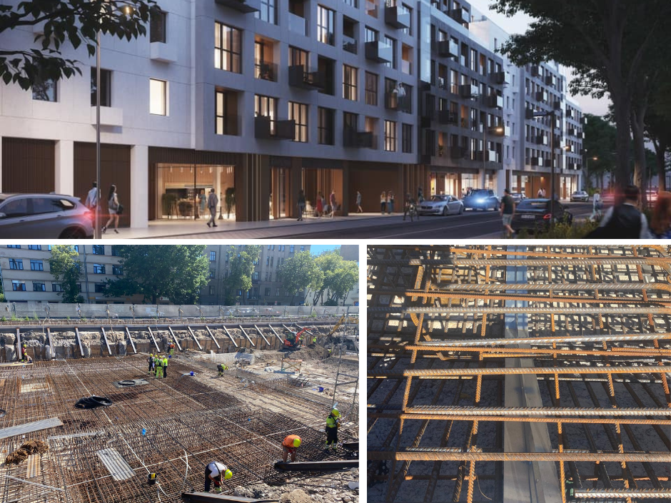 Image author: AB3D Hanzas st. 3B Riga, office and apartment building
