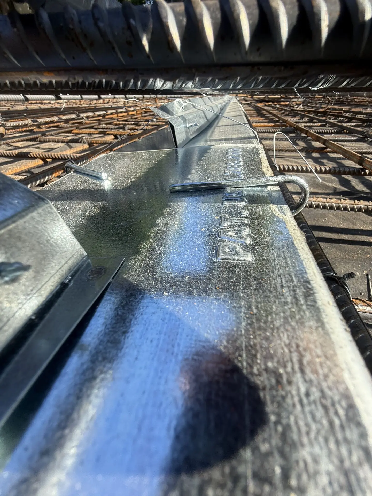 WPM® Crack Inducing Waterstop in the floor slab construction