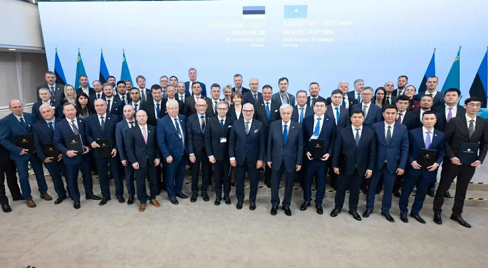 Indrek Uusalu, CEO of Primostar Group AS, participated in the Estonia–Kazakhstan Business Forum together with the President of Estonia, Alar Karis.