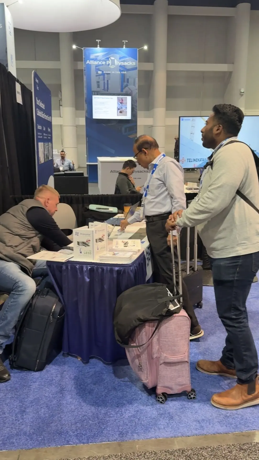 Primostar Group AS CEO Indrek Uusalu talking to New Zealand customers.