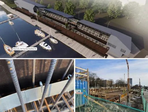 Eksporta 1A, Pētersala-Andrejsala, Riga Jahtklubs un daudzfunkcionālais izklaides un atpūtas komplekss “ExPorto”