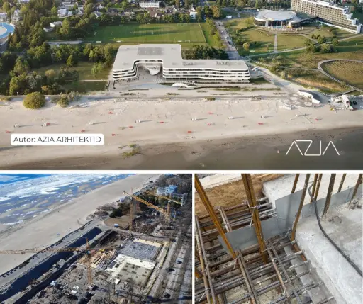 Ranna pst 7, 9 , Pärnu Hotelli ning meelelahutus- ja konverentsikeskus.