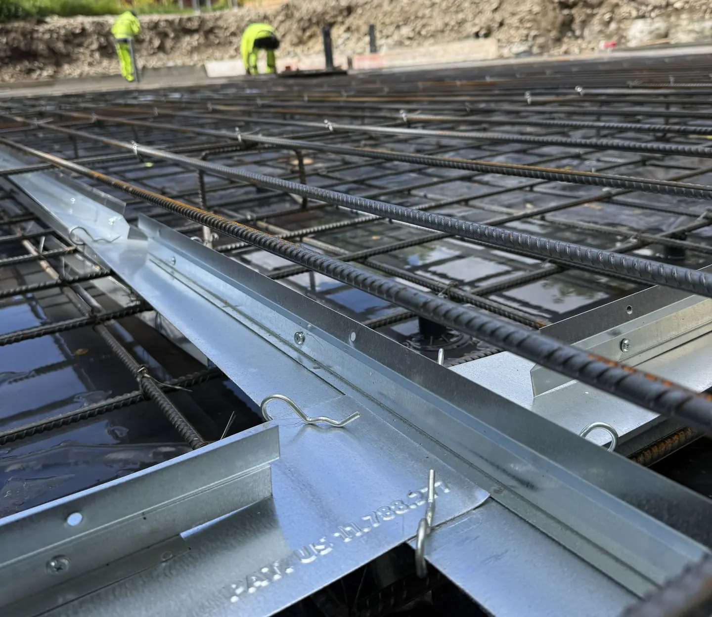 Primostar® Crack Control System - ensures controlled, watertight cracks in reinforced concrete. (At construction site Taevaveere Residences, Katusepapi 17, Tallinn)