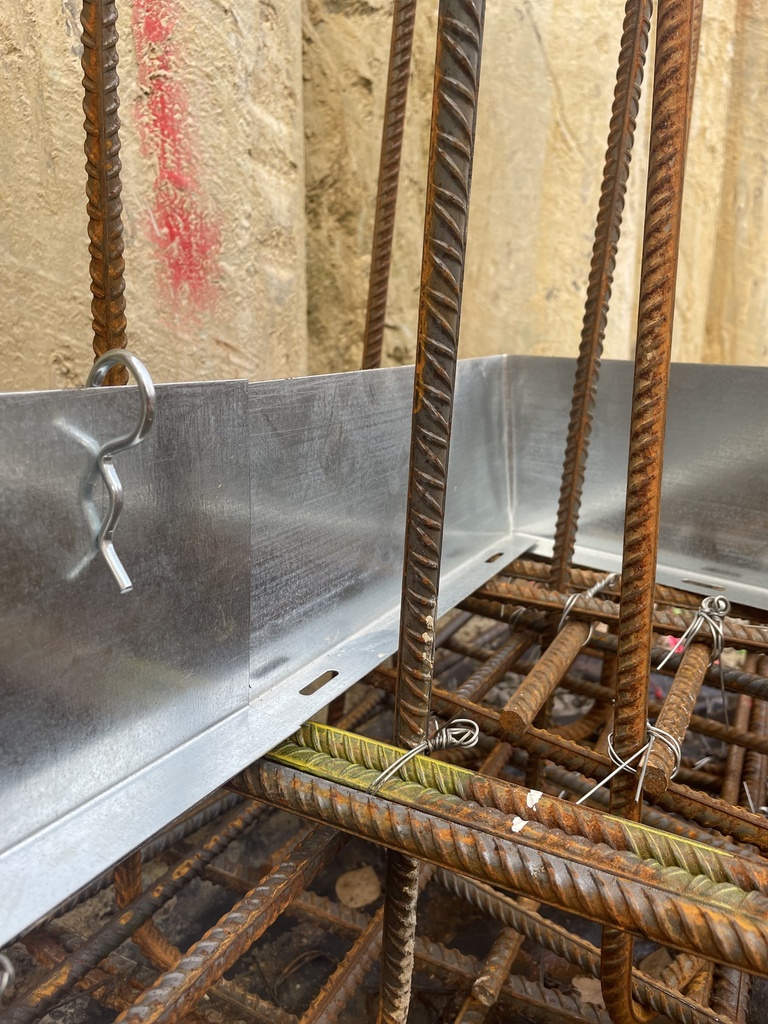 WPM® METAL SHEET WATERSTOP (SEALING ELEMENT) 125L (10x2,5m)