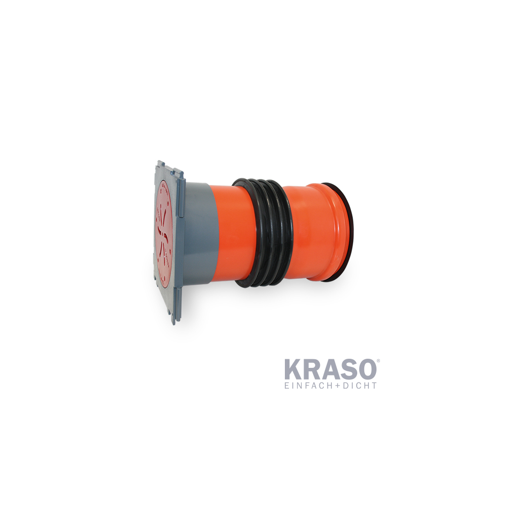 KRASO Cable Penetration KDS 150 as single wall penetration with plug-in sleeve (piece)