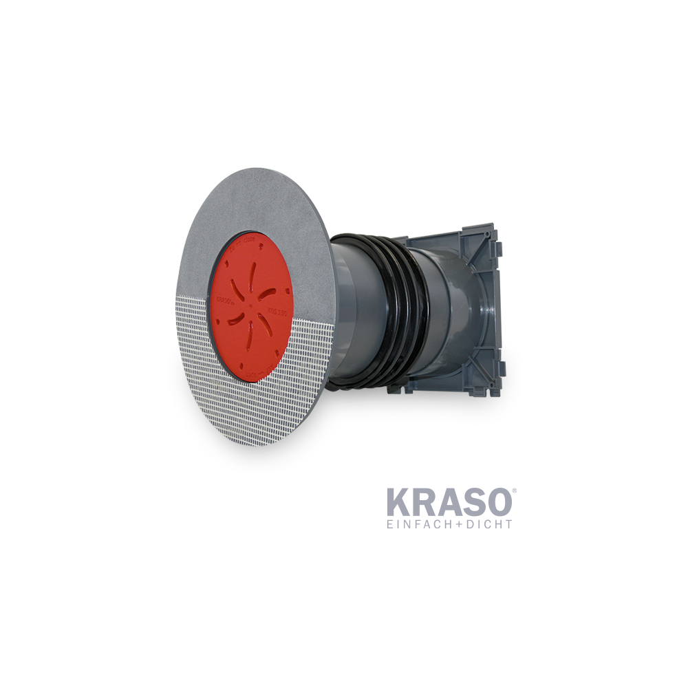 KRASO Cable Penetration KDS 150 as double wall penetration with trowel flange (1 pc)