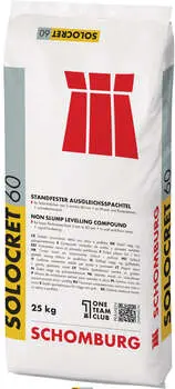 SCHOMBURG SOLOCRET-60 (55 lb / 25 kg)