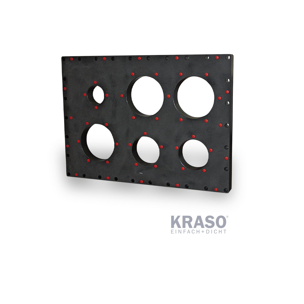 KRASO Plastic Flange Plate Type KFP - multiple