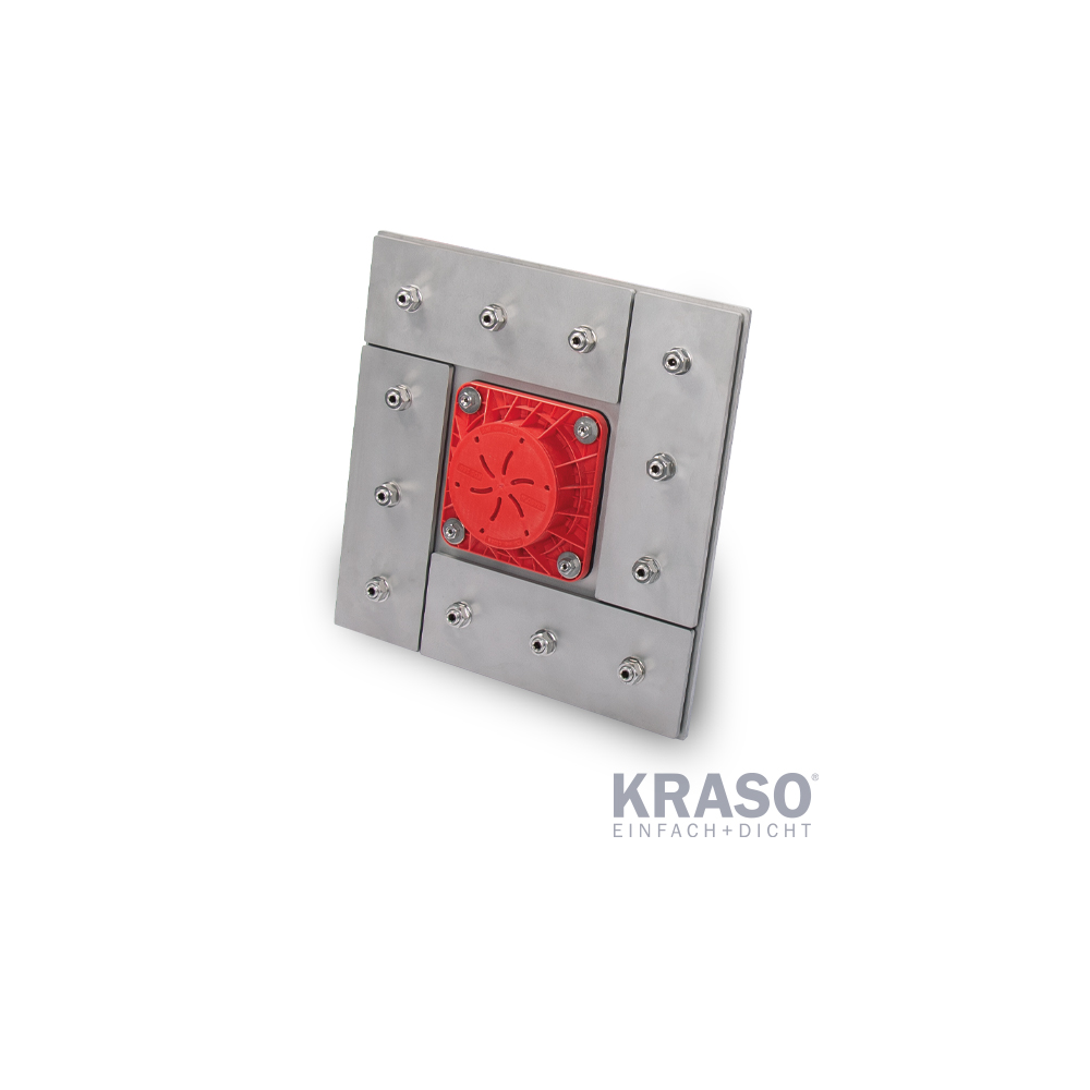 KRASO Cable Penetration KDS 150 FL/ZE as double wall penetration (1 pc)
